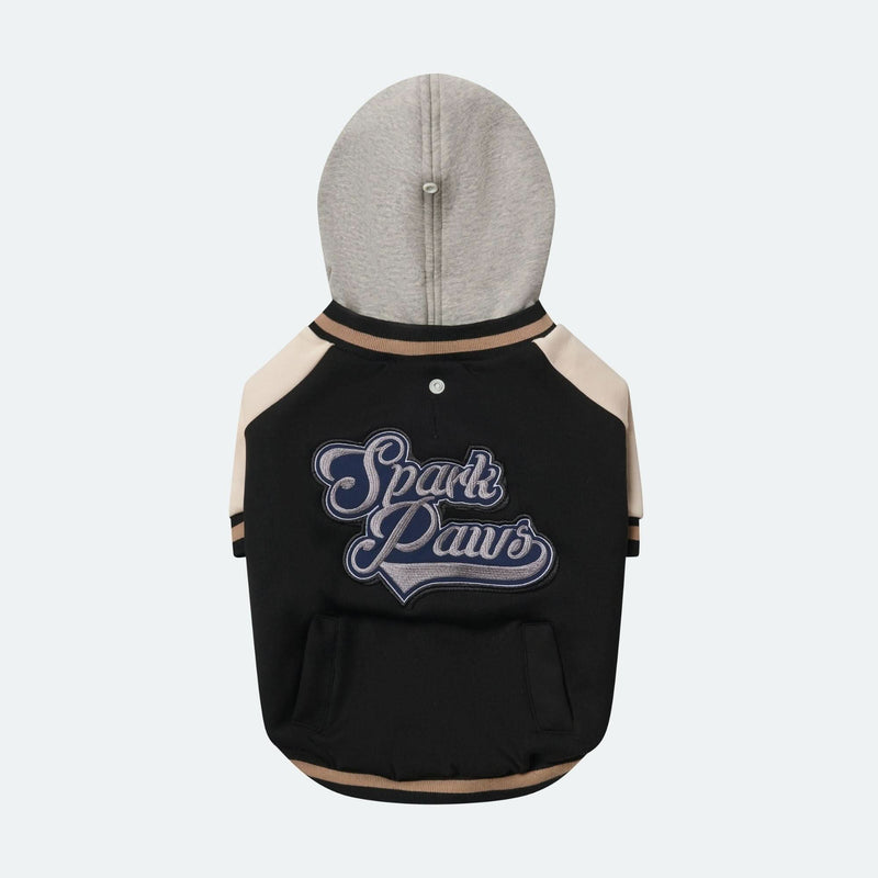 Veste universitaire pour chien - Noir