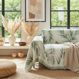 Housse de canapé – Vert Feuillage