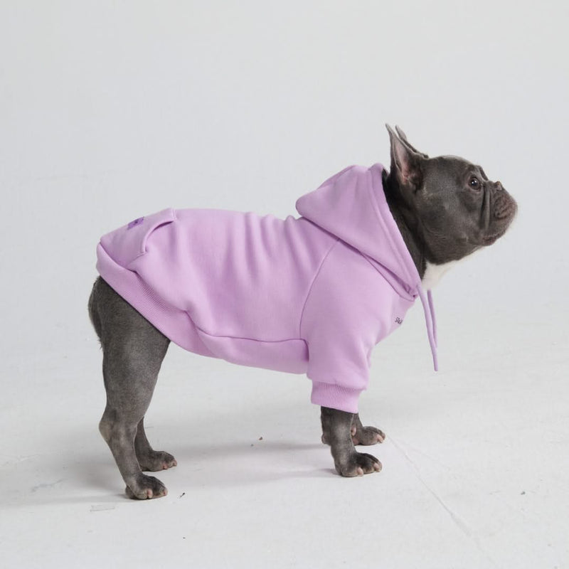 Sweat à capuche Essential Dog - Lilas