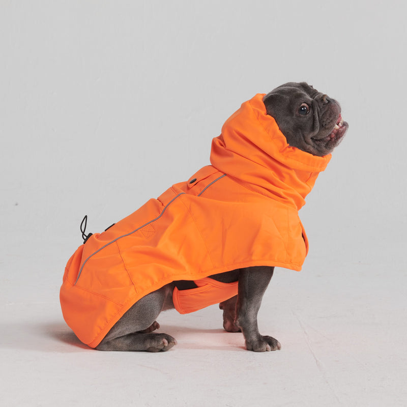 Imperméable pour chien Breatheshield™ - Orange néon