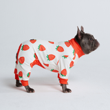 Pyjama pour chien - Fraises