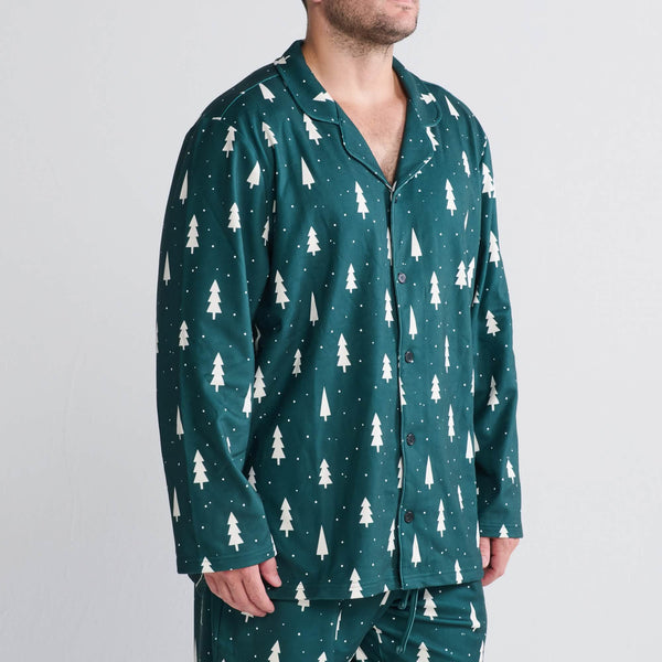 Haut de pyjama humain - Pins Givrés