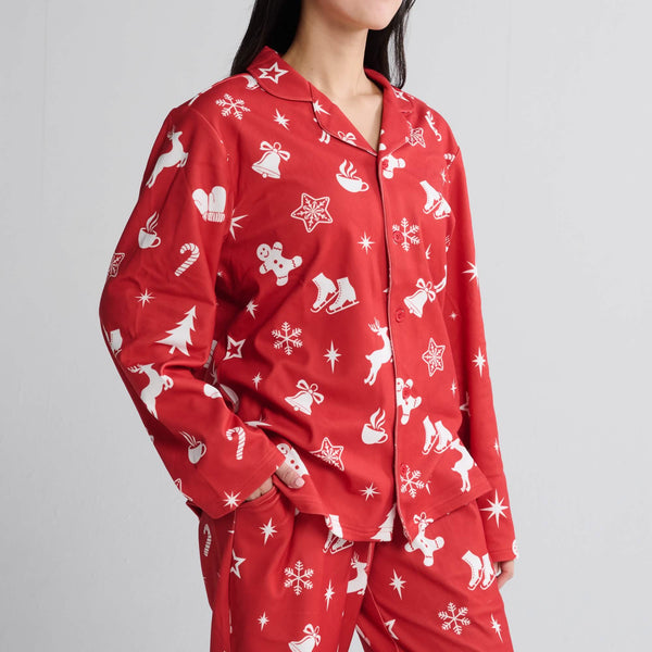 Haut de pyjama humain - Joie Rouge