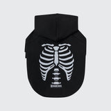Sweat à Capuche Halloween pour Chien – Squelette