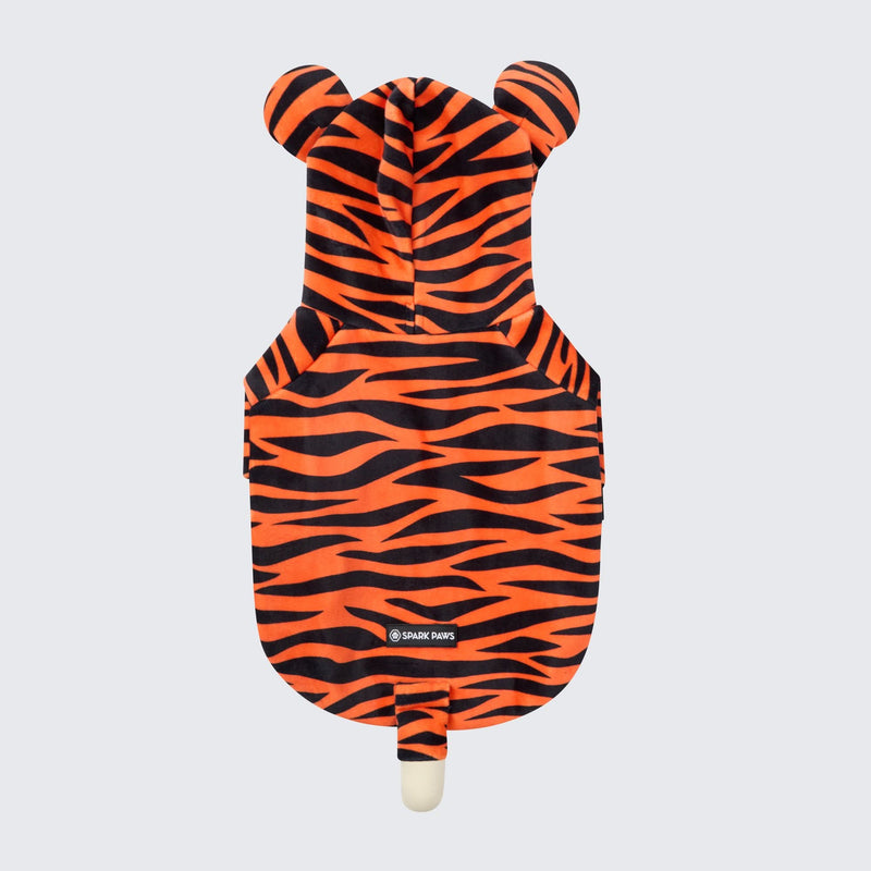 Sweat à Capuche Halloween pour Chien – Tigre