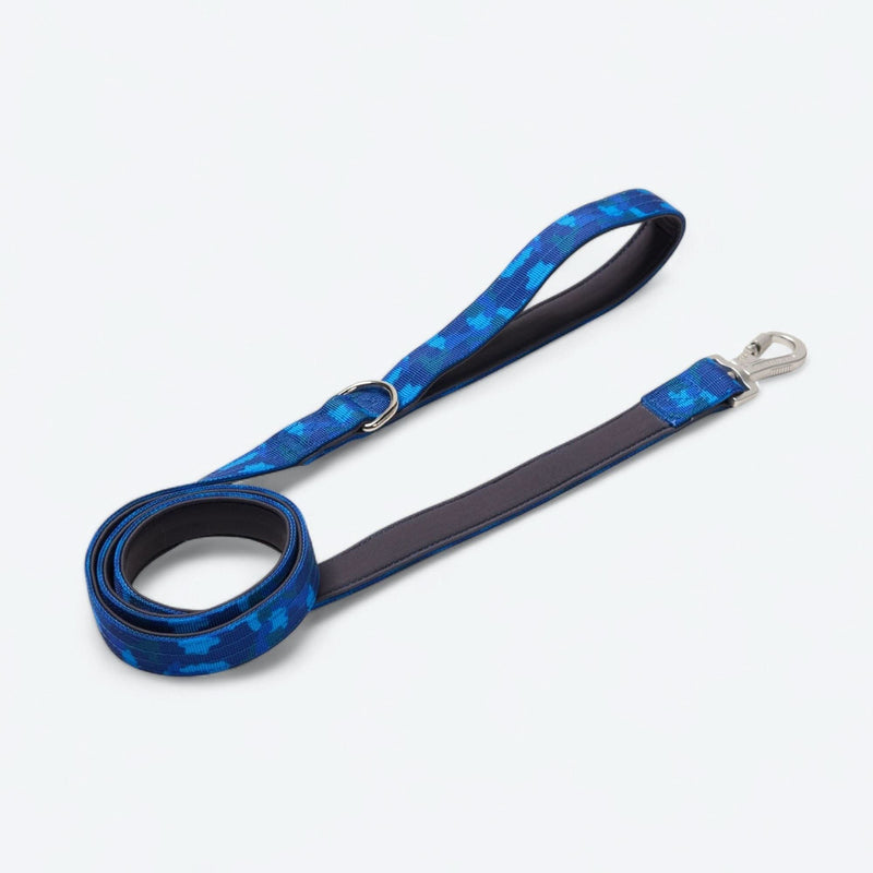 Ensemble collier de contrôle confort - Camouflage Bleu