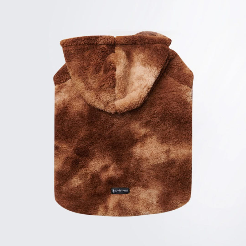 Fluffdreams™ Sweat à capuche calmant l'anxiété - Moka
