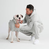 Pull à Capuche Essentiel Pour Chien - Gris Clair