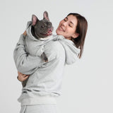 Pull à Capuche Essentiel Pour Chien - Gris Clair