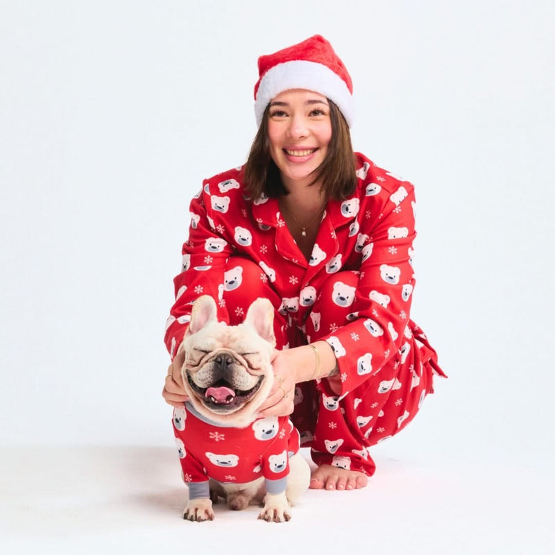 Haut de pyjama de Noël - Ours polaire