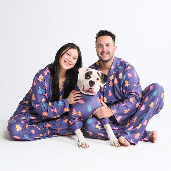Pantalon de pyjama humain - Arbres Sucre d’Orge