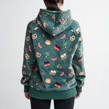 Le sweat à capuche humain Allemagne – Vert foncé