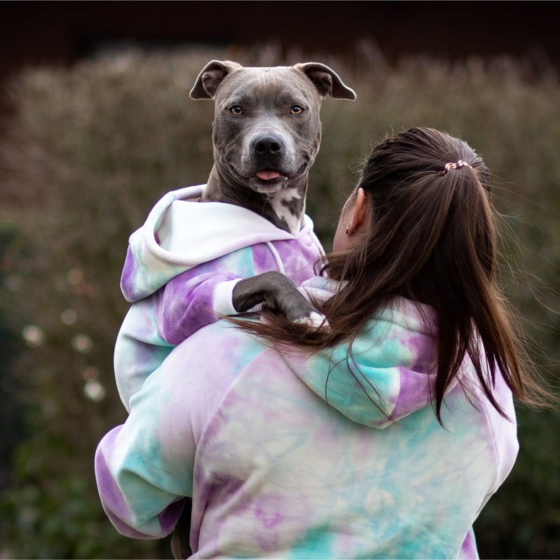 Pull à Capuche en velours Pour Chien - Rétro des années 90