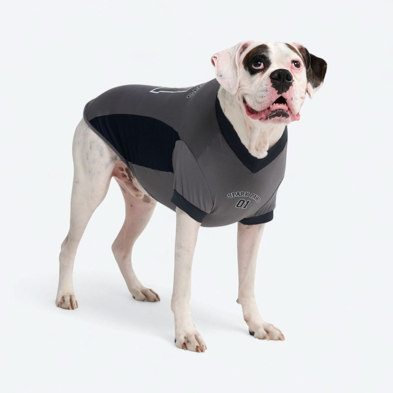 Maillot de football en mesh - Gris