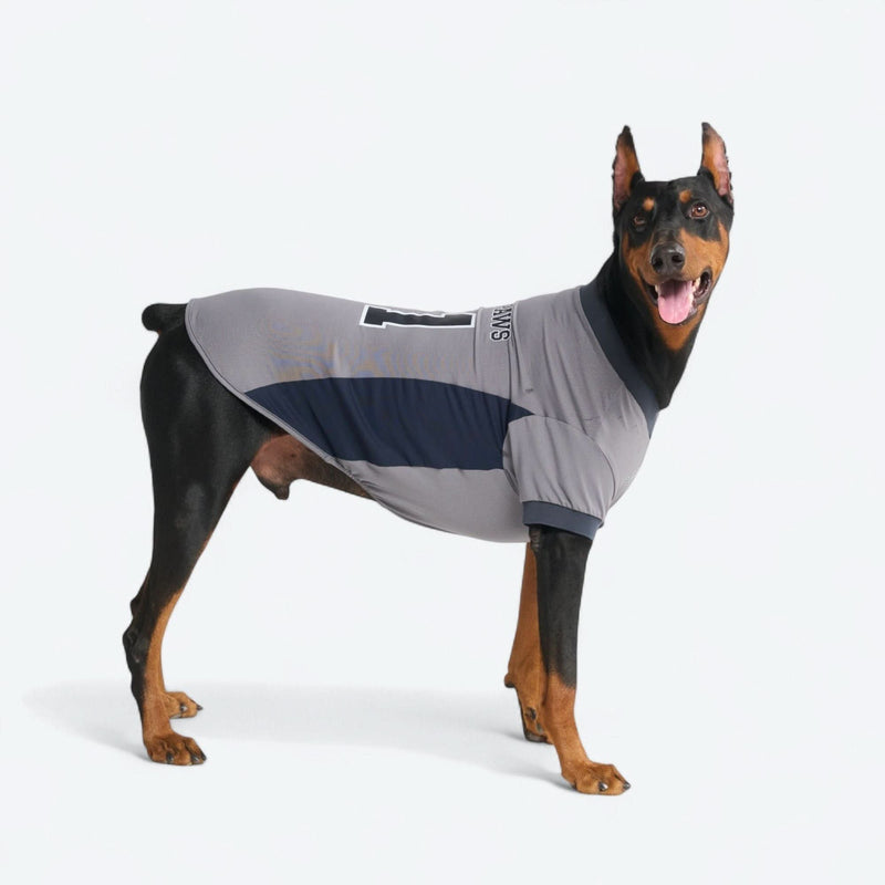 Maillot de football en mesh - Gris