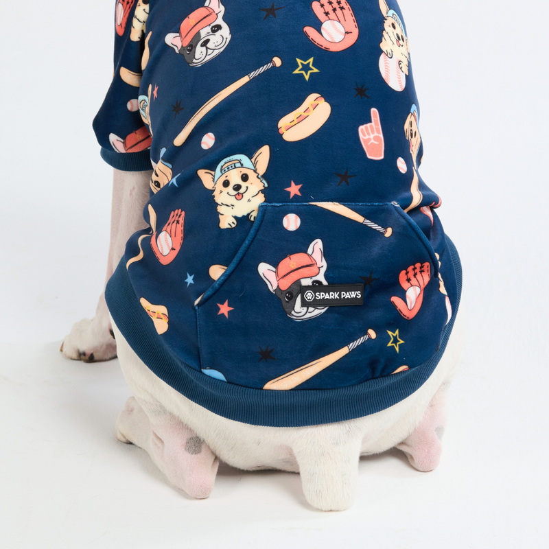 Baseball Hoodie pour Chien
