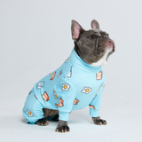 Pyjama pour chien - Petit Déjeuner Bleu