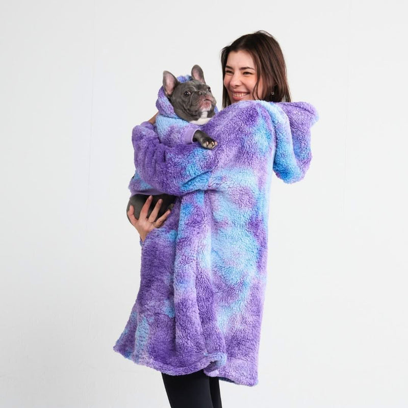 Fluffdreams™ Sweat à capuche humain surdimensionné - Berrylicious