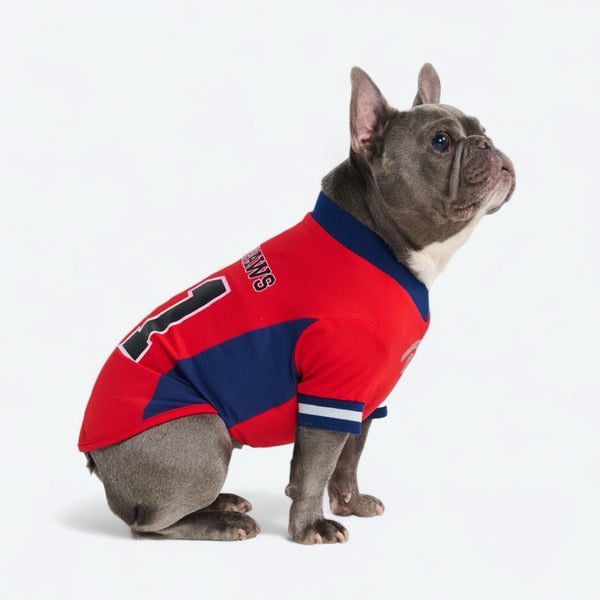 Maillot de football en mesh - Rouge