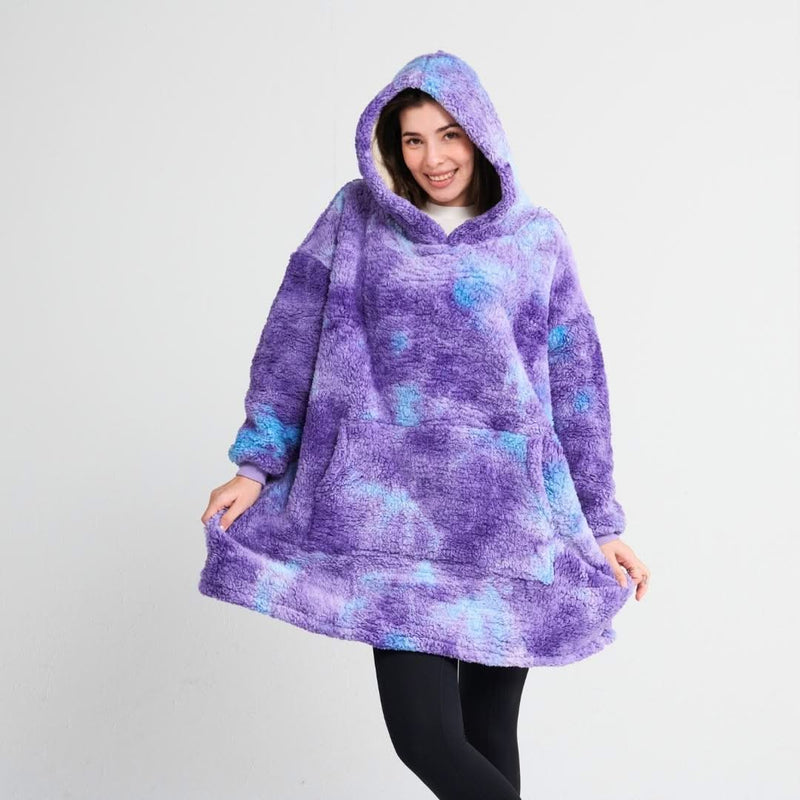 Fluffdreams™ Sweat à capuche humain surdimensionné - Berrylicious