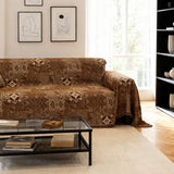 Housse de canapé – Brun Bohème Rustique