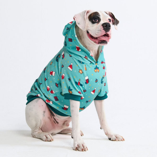 Sweat à capuche pour chien (velours doux)