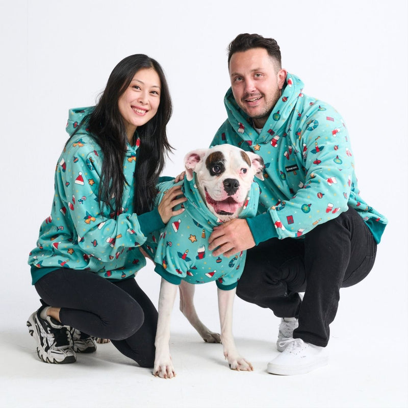 Sweat à capuche pour chien (velours doux)