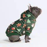 Sweat à capuche pour chien (velours doux)