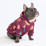 Sweat à capuche pour chien (velours doux)