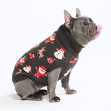 Pull de Noël en maille pour chien – Père Noël