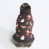 Pull de Noël en maille pour chien – Père Noël