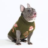 Pull de Noël en maille pour chien – Pain d’épices