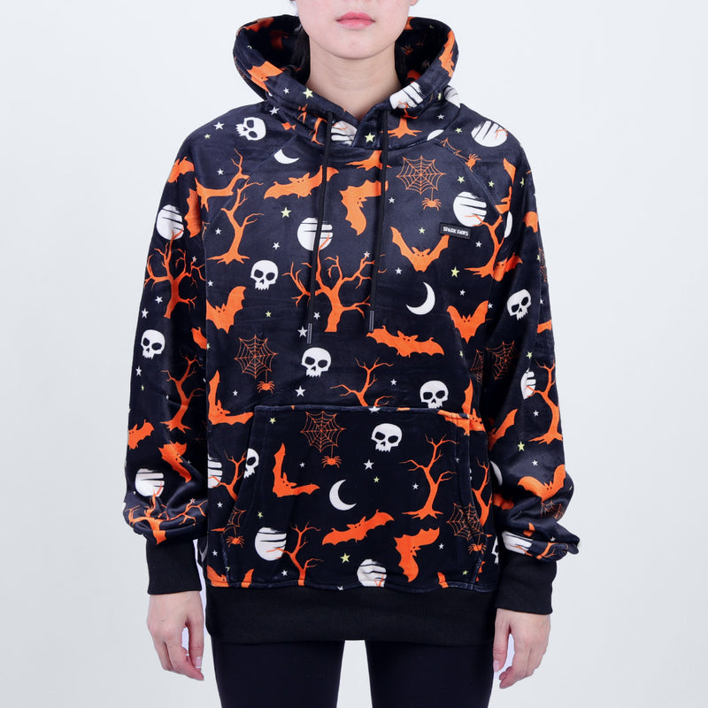 Sweat à capuche Halloween Human - Noir