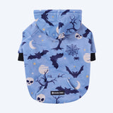 Sweat à capuche Halloween pour chien - Bleu