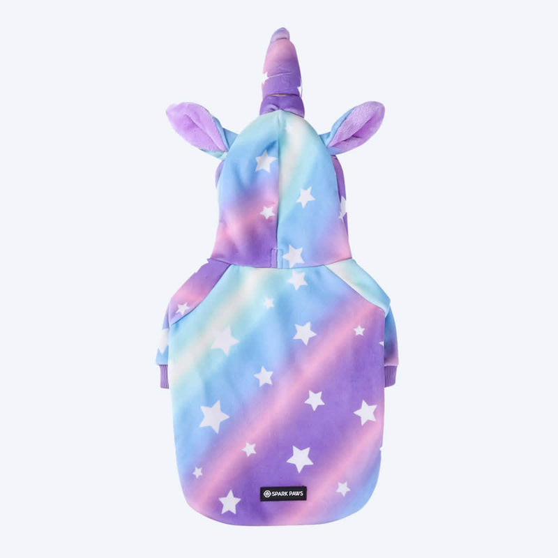 Sweat à Capuche Halloween pour Chien – Licorne