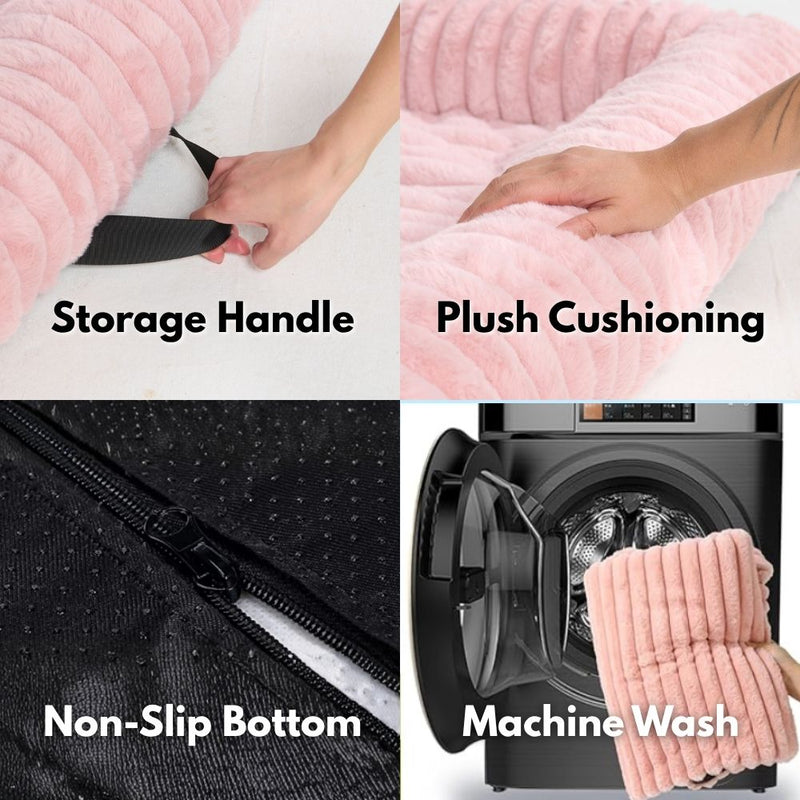 Lit de Chien Housse de Canapé de Luxe - Rose