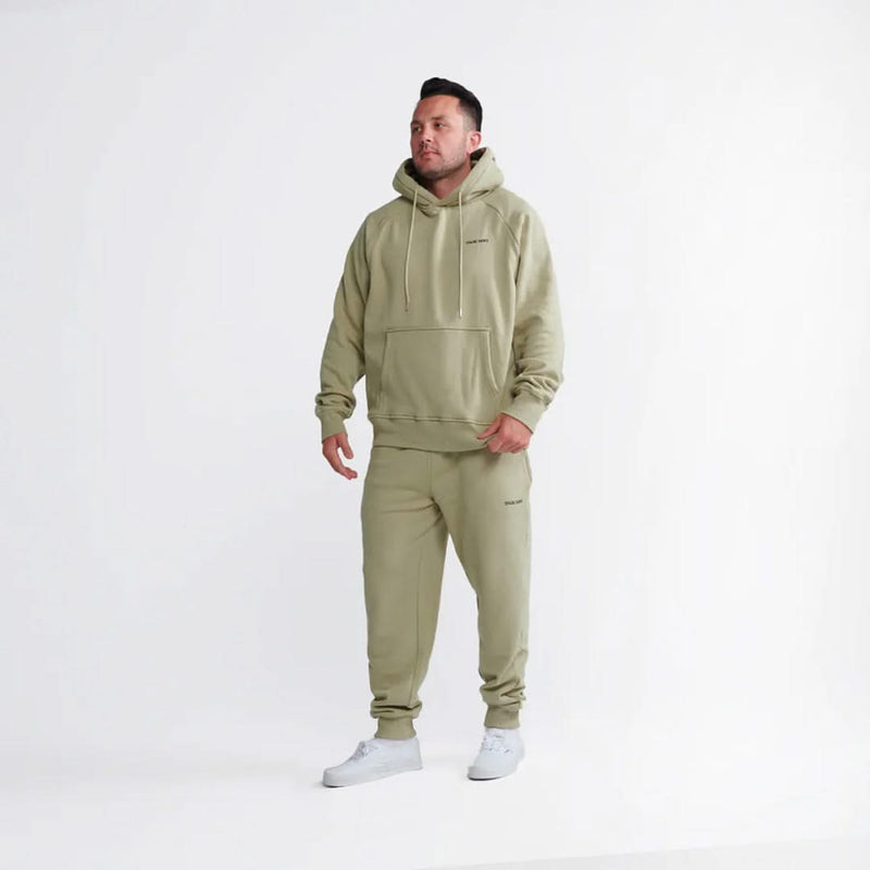Sweat à capuche Essential Human - Vert