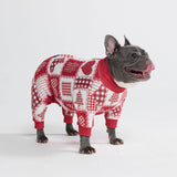 Pyjama de Noël pour chien - Patchwork Festif