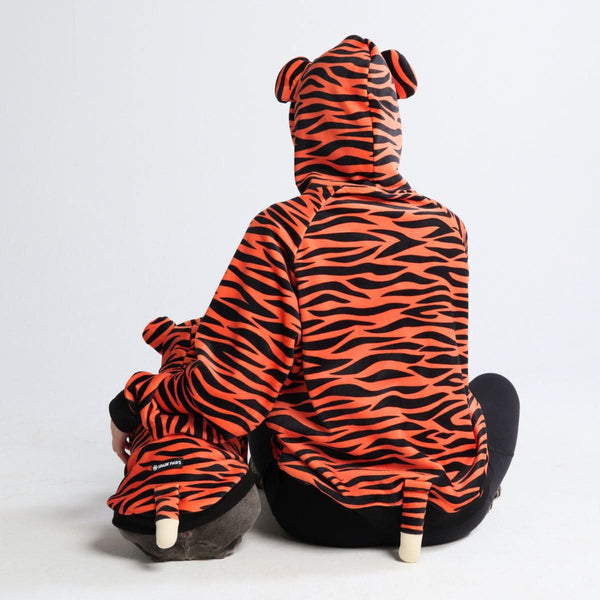 Sweat à Capuche Halloween pour Humain – Tigre