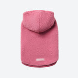 Pull Teddy Sherpa - Dunkelpink