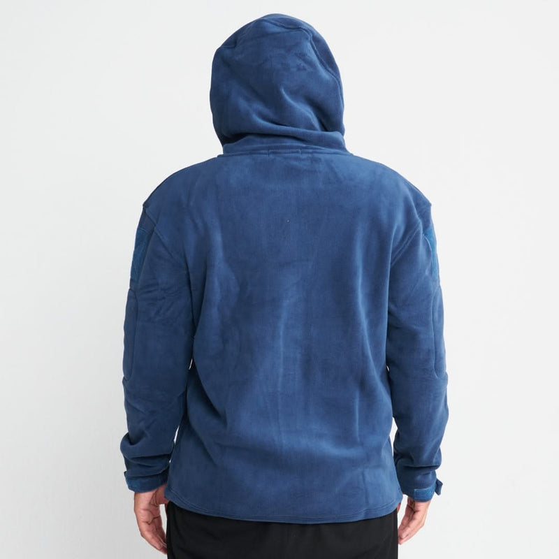 Sweat à capuche CozyFlex Utility Human - Bleu