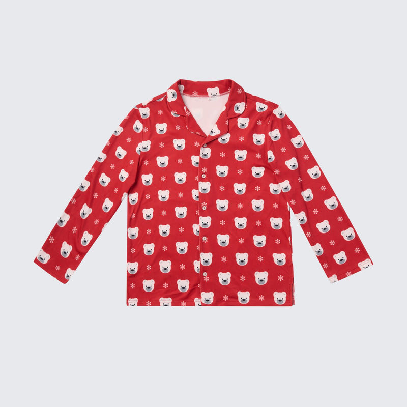 Haut de pyjama de Noël - Ours polaire