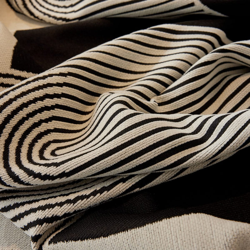 Housse de canapé - Swirl Noir