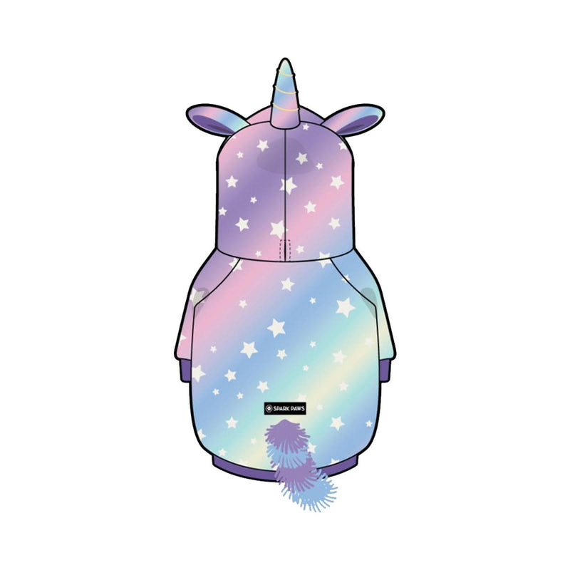 Sweat à Capuche Halloween pour Chien – Licorne