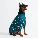 Pyjama de Noël pour chien - Pins Givrés
