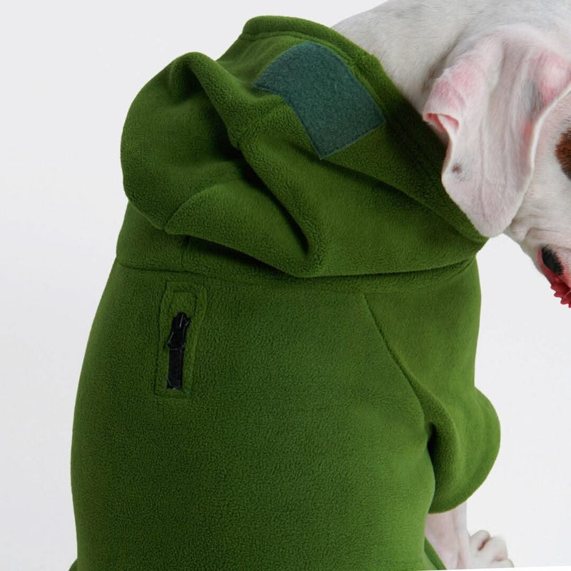 Sweat à capuche pour chien CozyFlex Utility - Vert