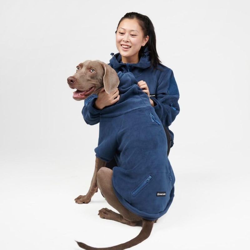 Sweat à capuche pour chien CozyFlex Utility - Bleu