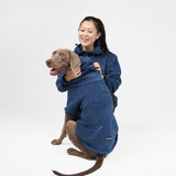 Sweat à capuche CozyFlex Utility Human - Bleu
