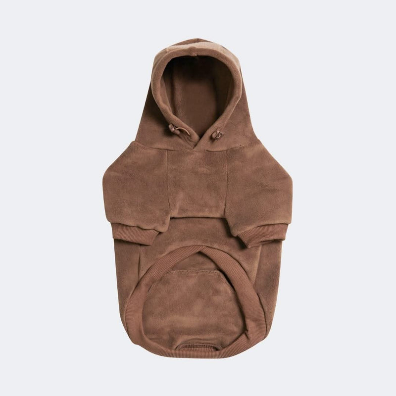 Sweat à capuche pour chien CozyFlex Utility - Marron