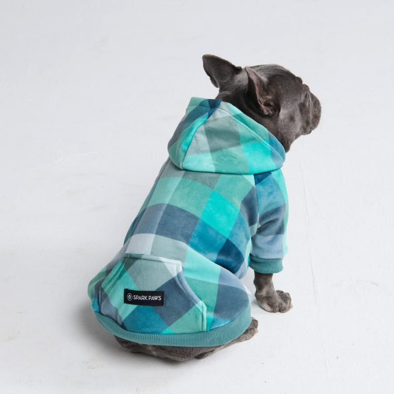Plaid Dog Hoodie